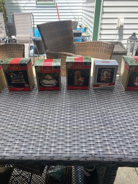 Lot Of 6 Vintage Hallmark Christmas Mint In Box free shipping