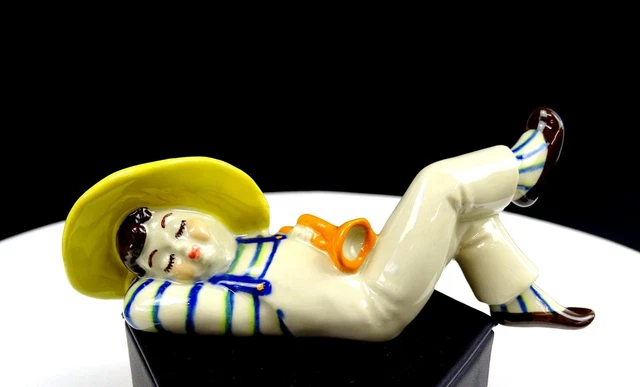 Ceramic Arts Studio Pottery Wisconsin Little Boy Blue 5.25" Figurine 1948