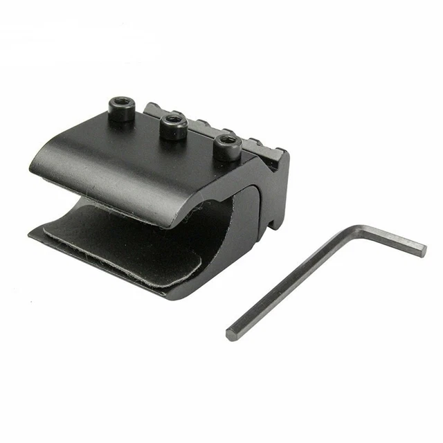 Adattatore Universale 20mm Picatinny Per Mire E Accessori - Convertitore Base Per Canna - Foto 2