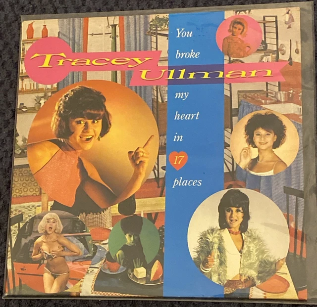 TRACEY ULLMAN YOU Broke My Heart in 17 Places LP $6.83