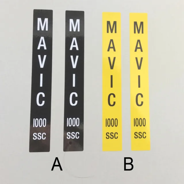 Mavic SSC seat stay decals. Two per sale Choices Bottecchia