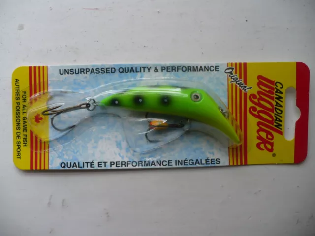 Canadian Wiggler Hohl Messing Wobbler 4 Größen 13 Farben 21g Zu 3.5g Fisch Köder