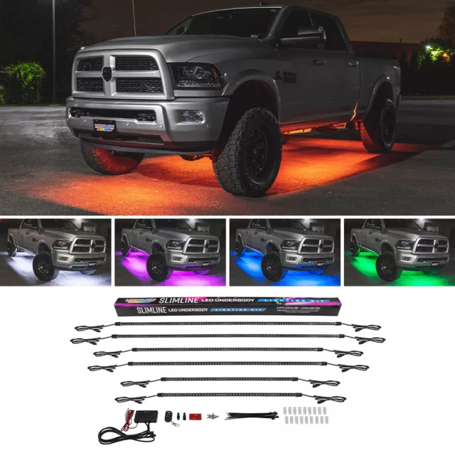 LEDGlow Multi-Color Underglow Truck LED Neon Lights Lighting Kit w 390 SMD LEDs