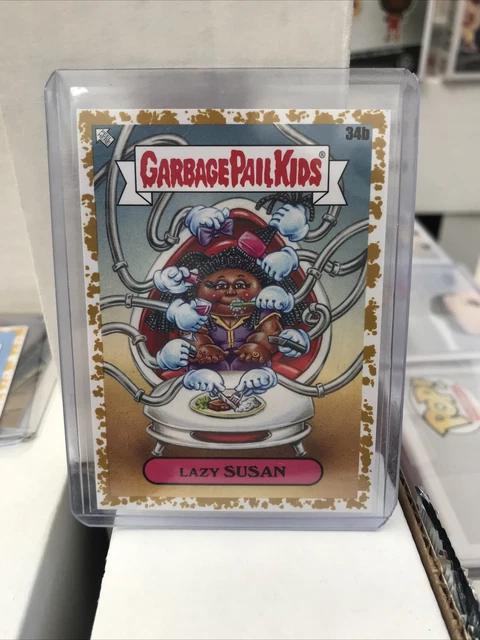 2020 Garbage Pail Kids 35th Fool’s Gold Lazy Susan Parallel #34b /35 SP GPK