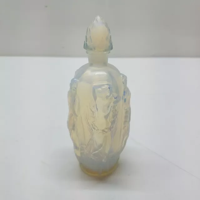 Sabino Opalescent Crystal Art Deco Bottle