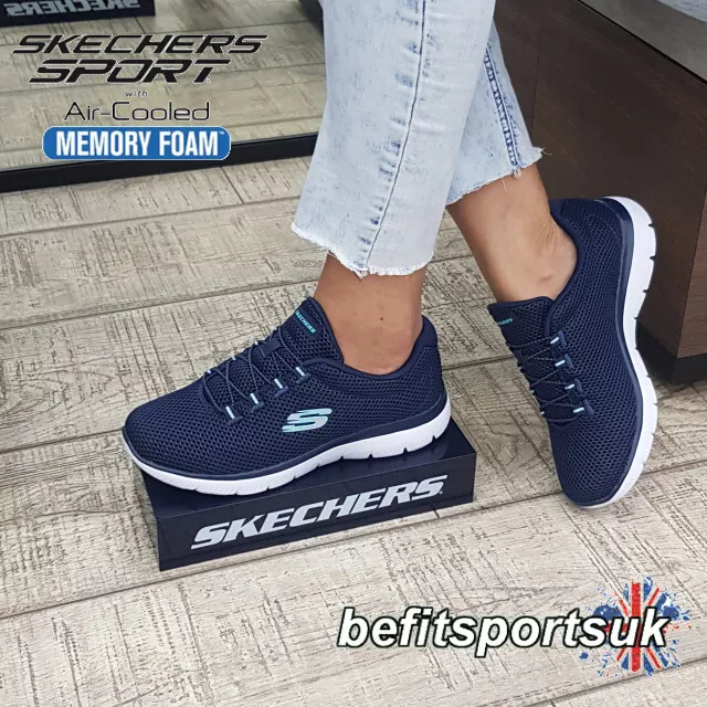 Skechers memory foam trainers on sale