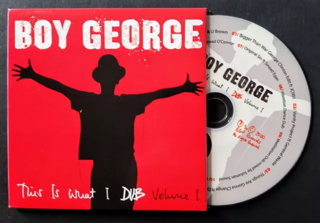 BOY GEORGE 'THIS IS WHAT I DUB' RARE 2020 CD ALBUM LP excellent culture club