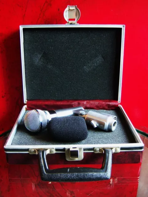 Vintage RARE 1970's Shure 566 Dynamic cardioid microphone w accessories 565 # 2