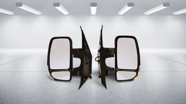 CMGS Left Passenger Side Mirror Glass For Renault Master X62 – 2011 Onwards – Direct Replacement