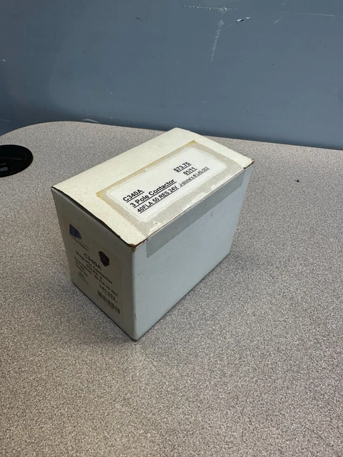 New! Packard C340A Contactor 3 Pole 40 Amps 24 Coil Voltage 50/60Hz. FREE SHIP