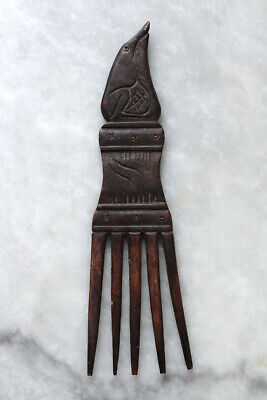 Old comb from Bali, Indonesia, nice carving!