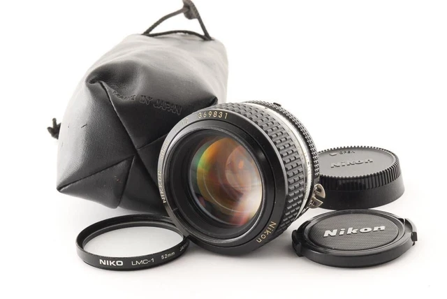 Nikon AI-S 50mm F1.2 Single Focal Length Lens Beautiful / F Mount from Japan