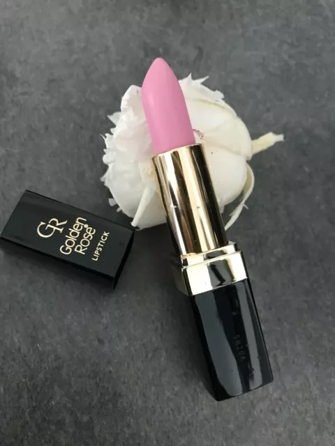 GOLDEN ROSE lipstick ROUGE A LEVRES VITAMINE E SANS PARABENS 130 lilas