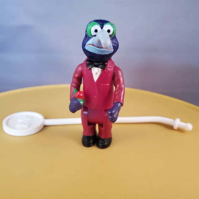 Gonzo Stick Puppet Muppets Vintage Fisher Price Muppet Show Players 3 inch