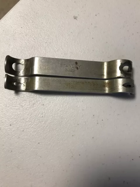 Pair of Stanley No. 28/29 Corner Rounding Tools- Notched Rectangle