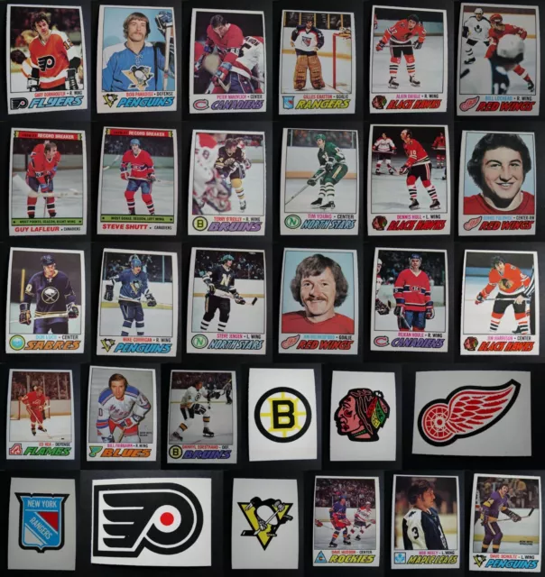 1977-78 O-Pee-Chee OPC Hockey Cards Complete Your Set U You Pick List 201-396