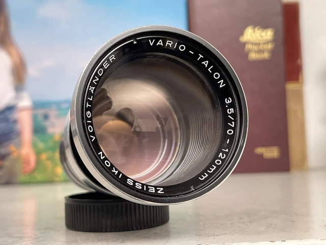 Objetivo proyector Zeiss Ikon Voigtländer Vario Talon 3.5 70 - 120 mm lente bokeh
