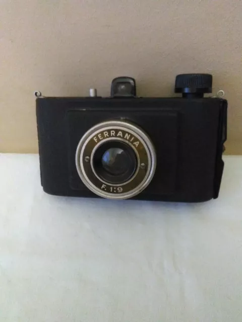 Macchina Fotografica Ferrania F. 1:9 vintage anni 50