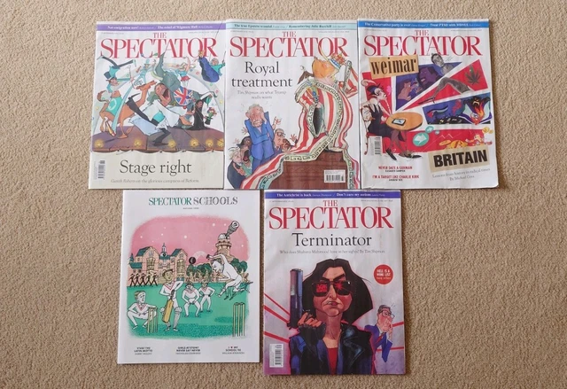 Spector Magazine THE SPECTATOR MAGAZINE 4 x September 2025 Editions £9.99 - PicClick UK