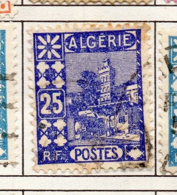 Algeria 1926 Early Issue Fine Used 25c. 170468