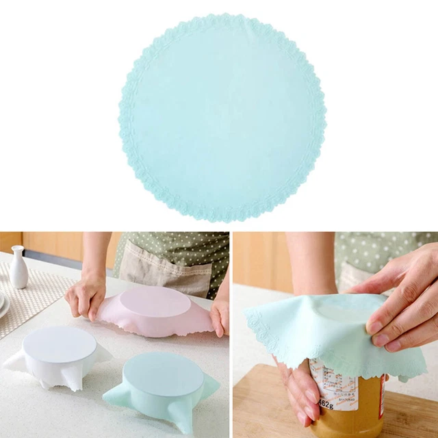 Coperchi ciotola in silicone guarnizione piastra piatto coperchi elastici espandi