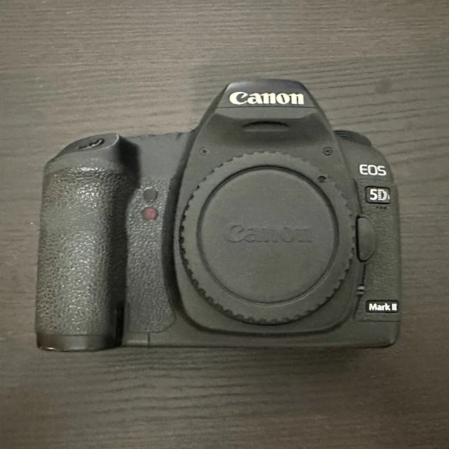 Canon EOS 5D Mark II 21.1 MP Digital SLR Camera - Black (Body Only)