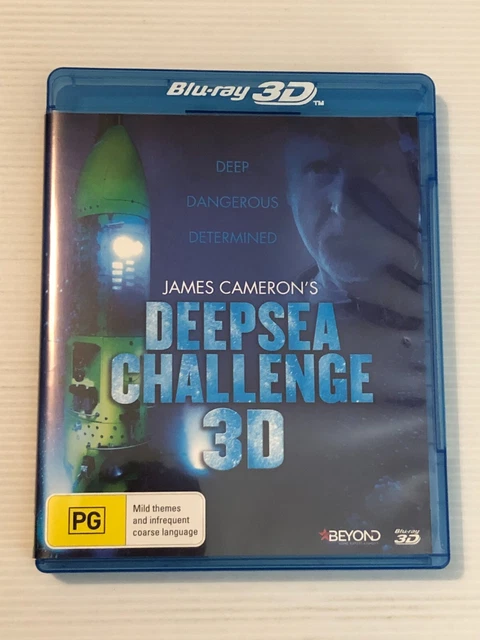 JAMES CAMERON'S Deepsea Challenge (3D Blu-ray 2013 Documentary