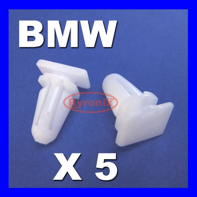 thumbnail image 2 of ADL Door Sill Kick Plate Trim Clips (10 Pack) - For BMW 3,5,7 Series E30 E32 E34 E36 E38 E39 E46 2 of 4