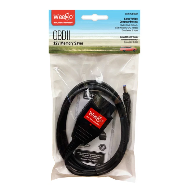 Weego Obdii 12V Memory Saver - Jsobd