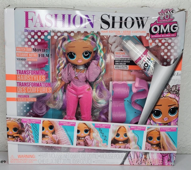 LOL SURPRISE OMG Fashion Show Hair Edition Twist Queen 10" Fashion Doll