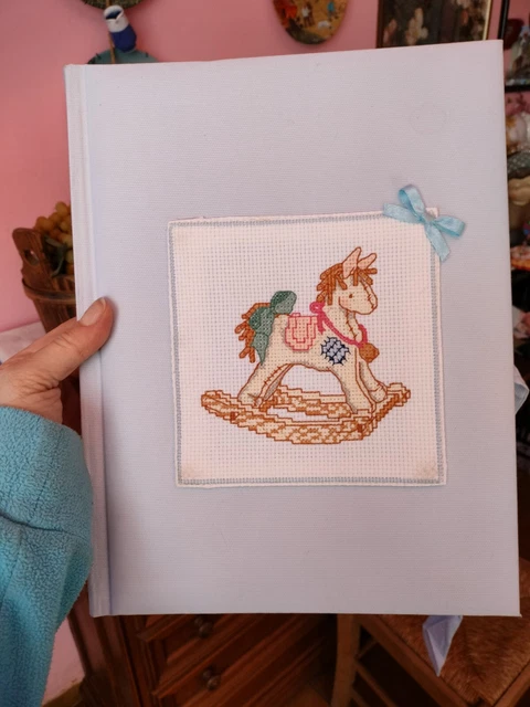 Album Fotografico Nascita Vintage maschietto