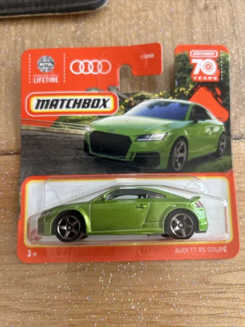 Matchbox 🏁 70 Years - AUDI TT RS COUPE 1:64 Brand New & Sealed 2023