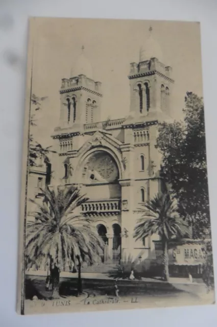 CPA Tunisie Tunis - La Cathédrale vers 1900-1910