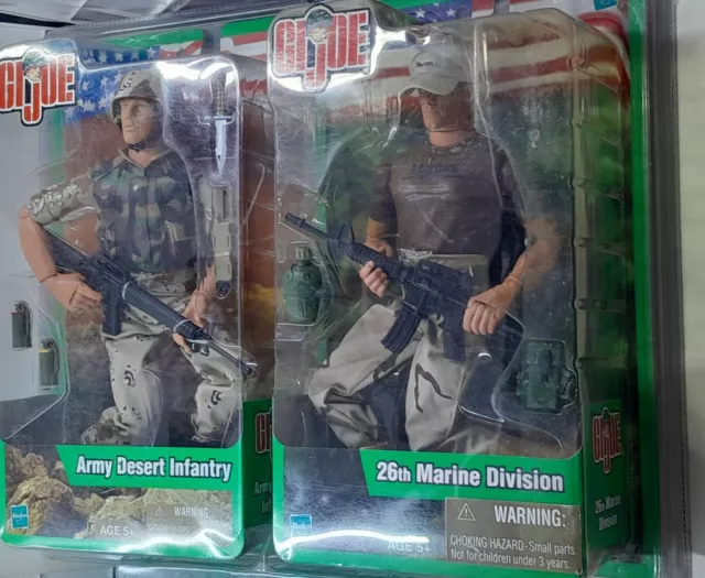 GI Joe Paquete de dos Infantería del Desierto del Ejército - 26a División de Marines. 3