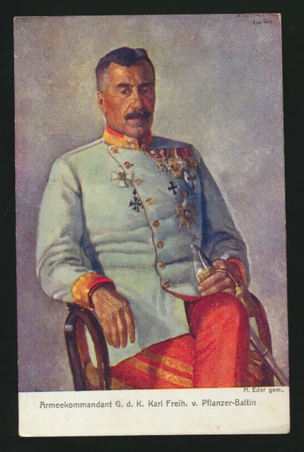 ROTKREUZKARTE NR. 272 Armeekommandant Karl Freiherr von Pflanzer