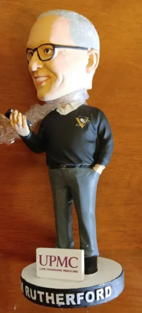 Jim Rutherford General Manager Pittsburgh Penguins Give Away Bobble Head Figure