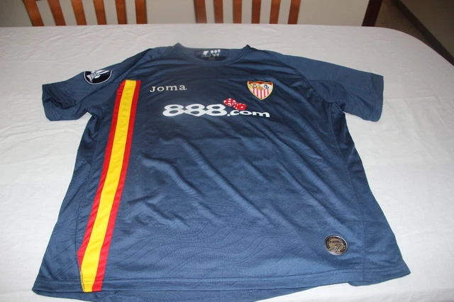 CAMISETA OFICIAL VINTAGE Sevilla Fc Joma Talla Xl Hidalgo Nº 2 Javi Navarro EUR 269,95 - ES