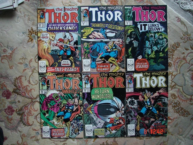 comics job lot bundles THOR. 402 to 407