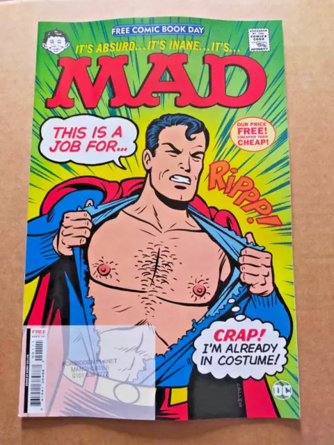 Free Comic Book Day FCBD 2024 Mad Magazine Special Edition NEW DC COMICS