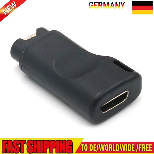 USB Ladegerät Adapter Konverter für Garmin Fenix ​​7 7S 7X 6 6S 6X (Micro USB)