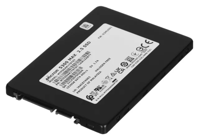 649528925282 SSD Micron 5300 MAX 1.92TB SATA 2.5" MTFDDAK1T9TDT-1AW1ZABYY (