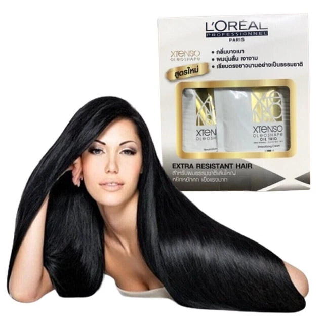L'OREAL LOREAL PARIS XTenso Moisturist hair straightening cream & Neutralizer £28.37 PicClick UK
