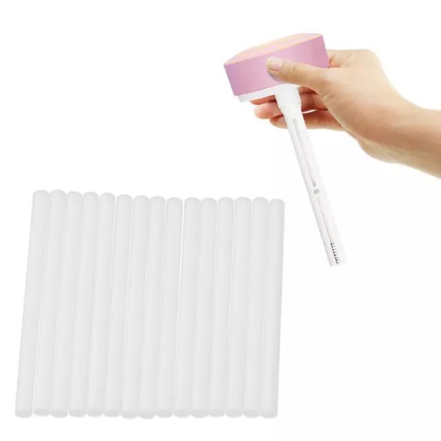 30Pcs Cotton Swab Filter Stick for Humidifier Mist Air Diffuser 5x80mm White NEW