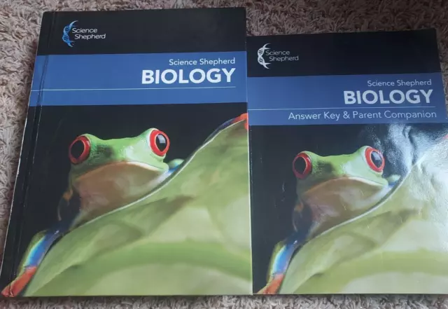 Science Shepherd Biology textbook with Answer Key Parent Companion Set