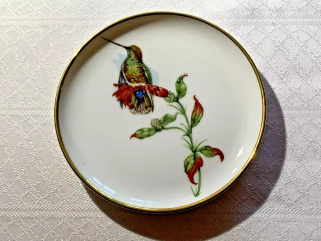 Vintage Kaiser - Hummingbird - Pin Trinket Dish Coaster #682 West Germany