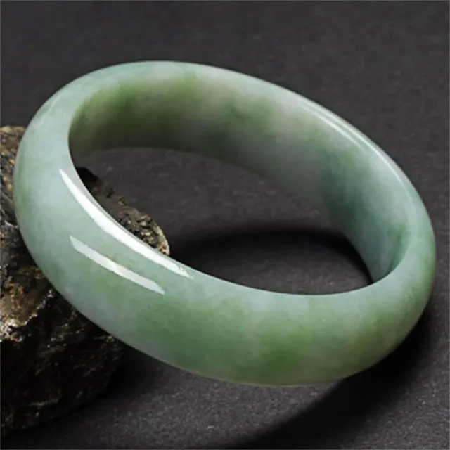 de charme Bracelet en jade vert Bijoux Émeral Bracelet en pierre naturelle