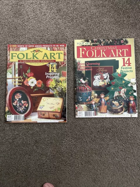 Australian Folk Art & Decorative Painting Magazines.