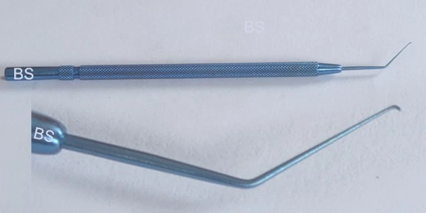 SINSKEY LENS MANOPULATOR ANGLE Ophthalmic Eye Instruments blund tips TT ...