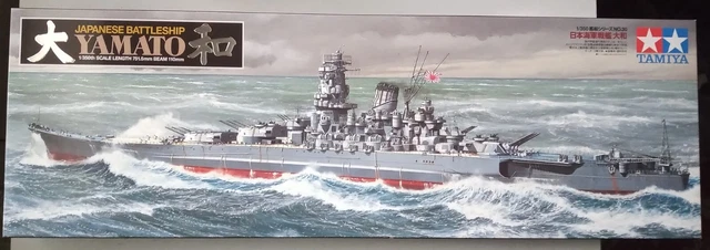 Maquette Tamiya 78030 – Cuirassé Yamato échelle 1/350, Neuf