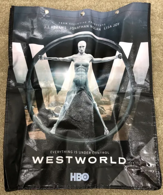 HBO WestWorld 2017 SDCC Exc Tote Bag ~ J.J. Abrams / San Diego ComiCon